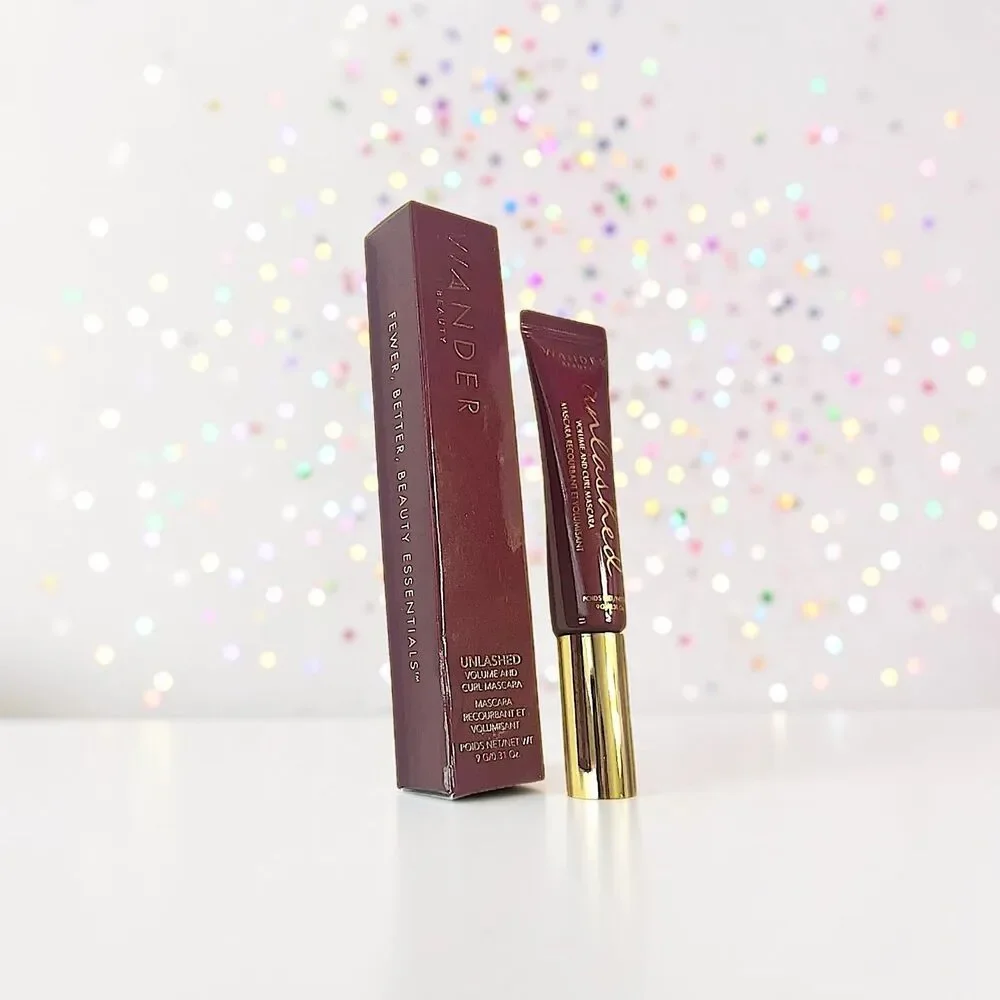 Wander Beauty Unlashed Mascara 0.31oz Tarmac Black New & Sealed in Box